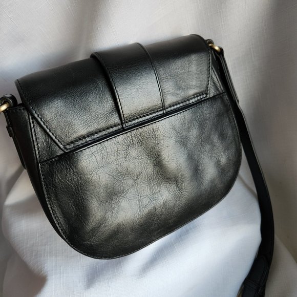 Radley London Black Leather Lady Crossbody Bag /Purse - Picture 5 of 16